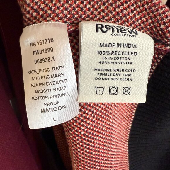 NWOT Boston College BC Eagles Crewneck Varsity Knit Sweater Size Large - Picture 6 of 7